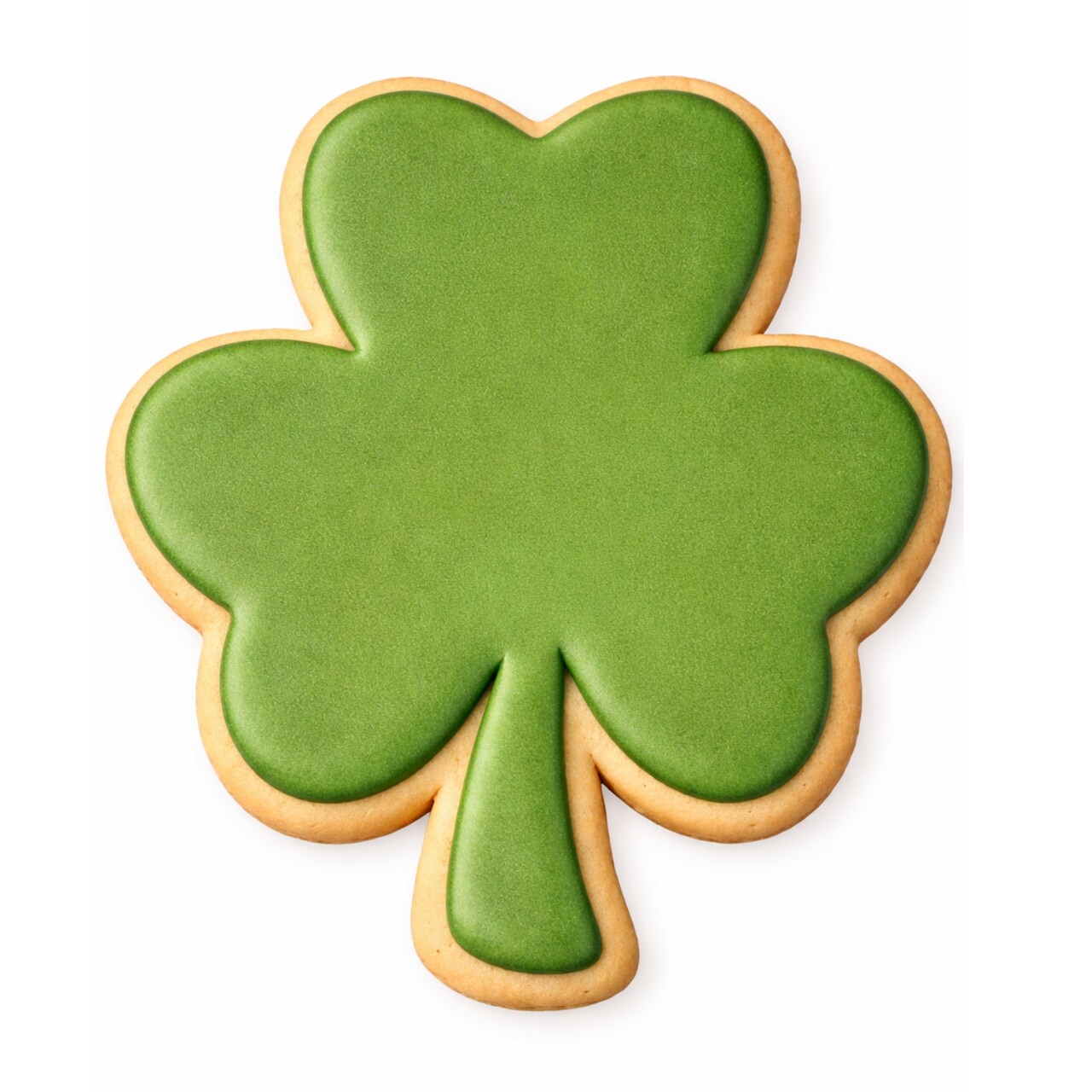 St. Patrick's Day 3 Leaf Clover Cookie Cutter and Stamp with Size Option